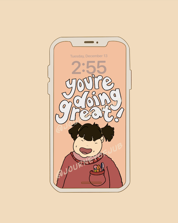 "Good Vibes" iPhone Wallpaper Digital Download