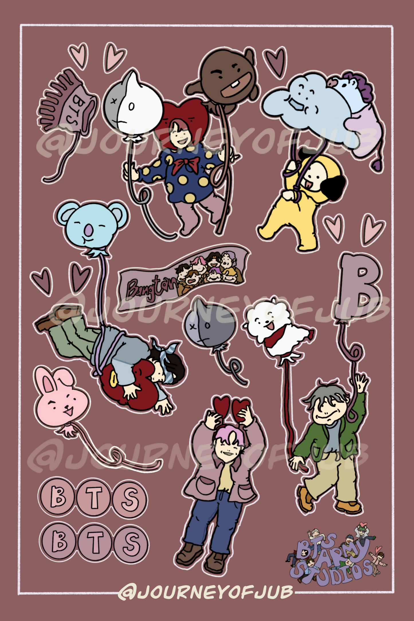 BTS Sticker: Love Yourself